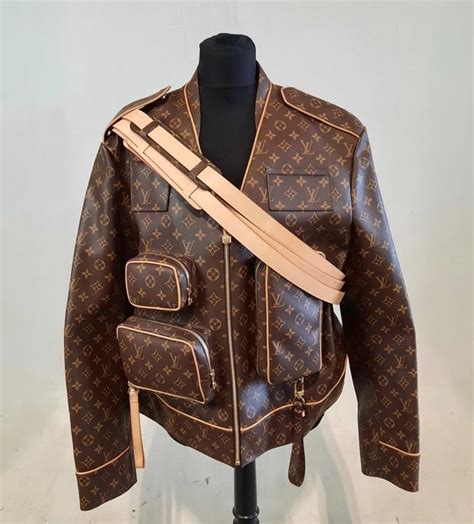 leren jassen louis vuitton|Louis Vuitton wardrobe jacket.